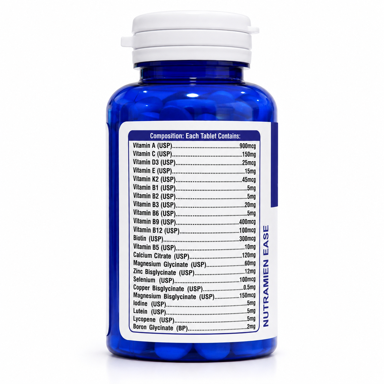 Nutricare Ultra β Men | One-A-Day Multivitamin for Men β 30 Tablets