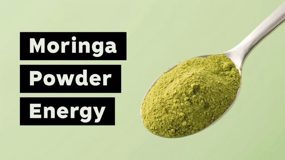 Moringa powder for energy, detox, and weight management