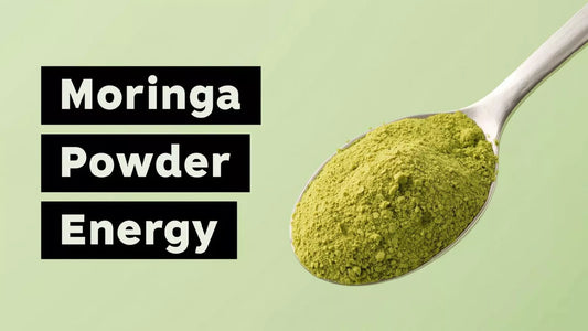 Moringa powder for energy, detox, and weight management