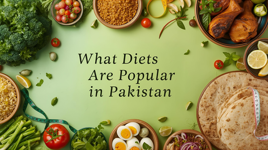 What diets are popular in Pakistan