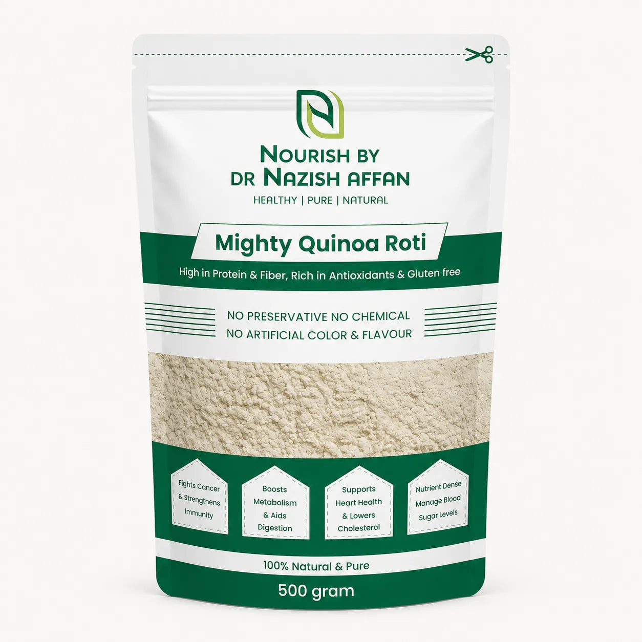 Mighty Quinoa Roti Gluten Free (30 servings)