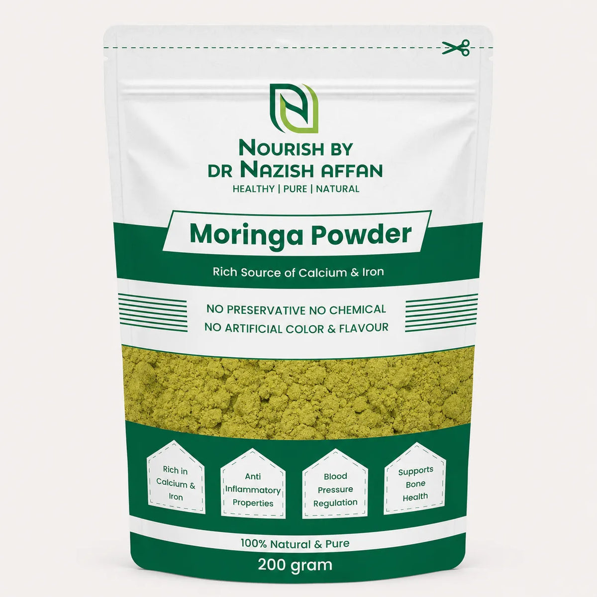 Buy Moringa Powder Online Price in Pakistan | 100% Organic – drnazishaffan