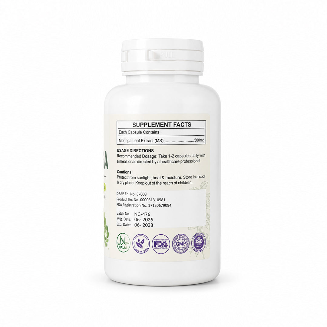 Moringa Capsules 500mg
